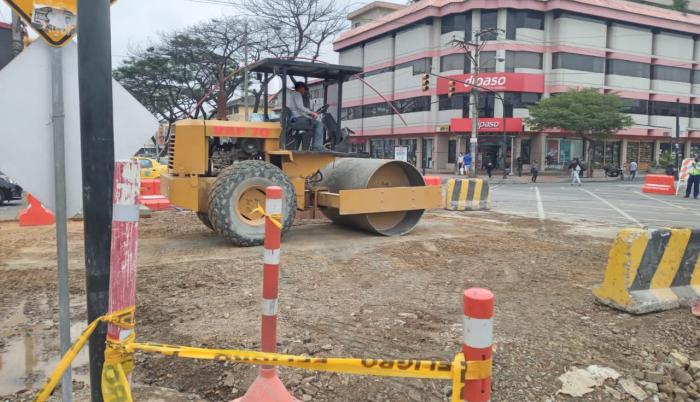 Continuara cierre de interseccion en la Alborada 4