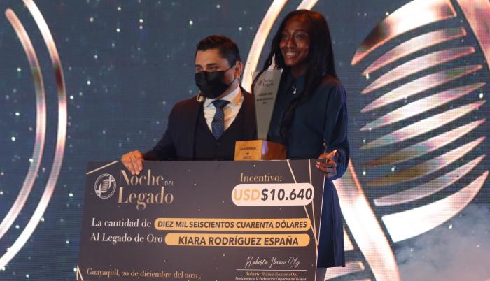 Kiara Rodríguez Legado de oro 2021