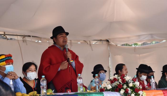 Iza- Cotopaxi- protestas