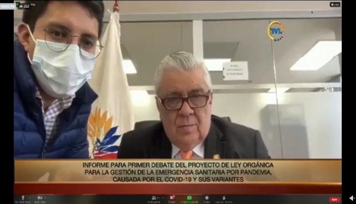 Marcos Molina, presidente de la Comisión de Salud