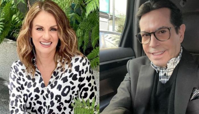 Flor Rubio y Juan José Origel