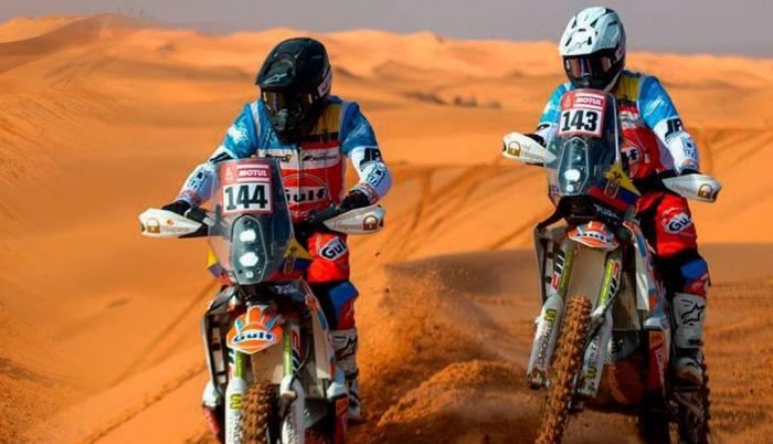 Juan Carlos Puga y Juan José Puga Rally Dakar 2022