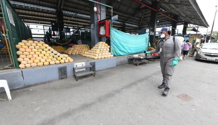 Fumigacion se realizo en 40 mercados 12