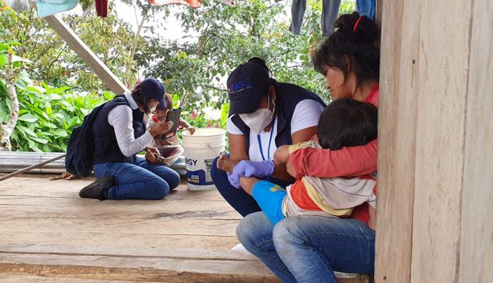 Avance. La encuesta intercensal se desarrolla en el cantón Limón Indanza, en la provincia Morona Santiago.