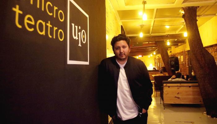 Alejandro Lalaleo, guionista y actor- Microteatro Quito