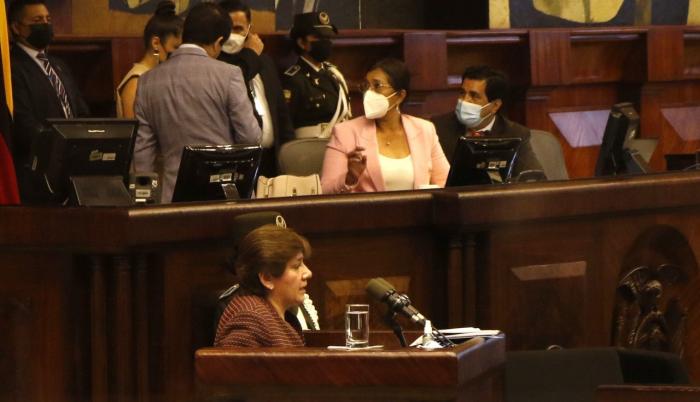 Juicio político a Ruth Arregui, superintendenta de Bancos, 22 feb. 22