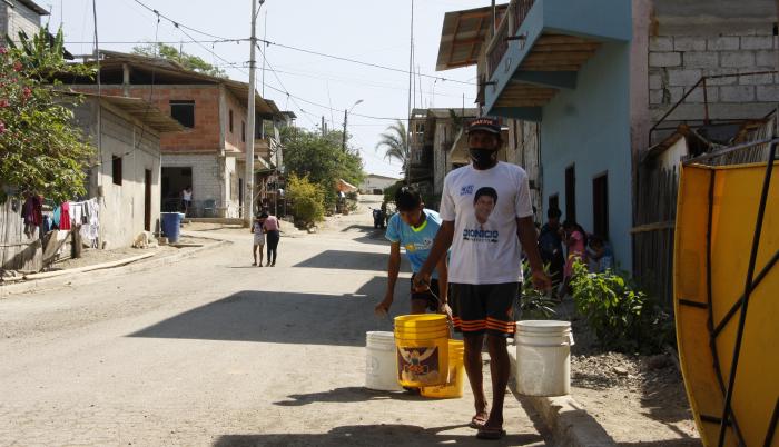 Santa Elena sin agua