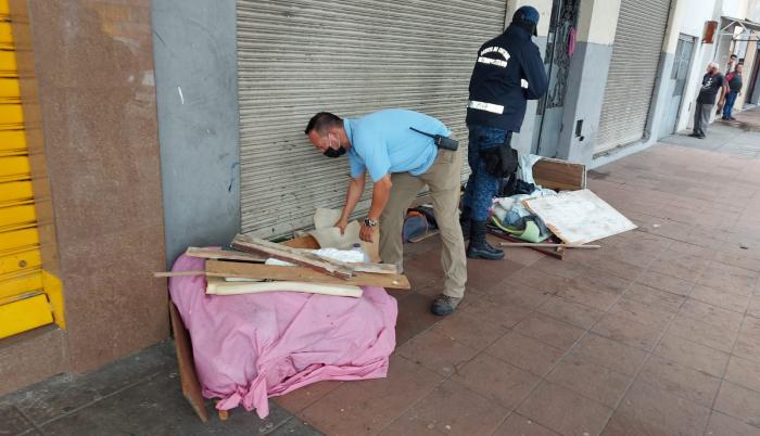 Limpieza de Portales por inseguridad e insalubridad 2