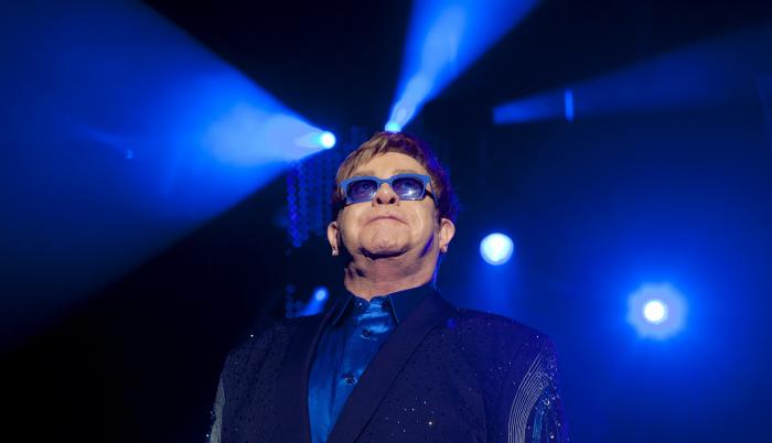 Imagen de archivo del cantante británico Elton John.