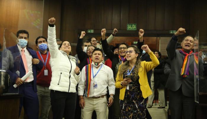 Amnistías- Pachakutik- asamblea