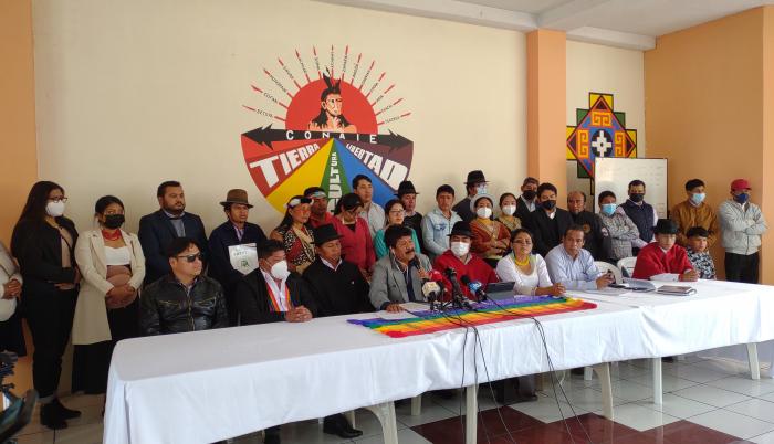 Conaie- amnistías- Asamblea