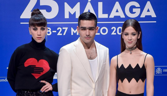 Claudia Salas, Omar Ayuso y Georgina Amorós fueron algunos de los actores que asistieron al Festival de Málaga.