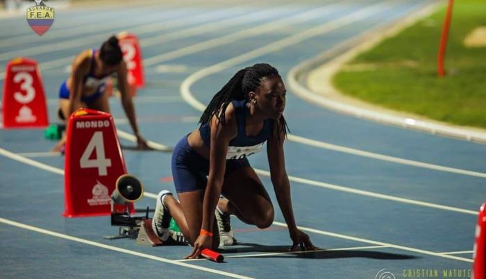 Maribel Caicedo atletismo Ecuador
