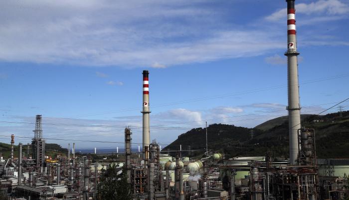 Una refinería en España, en una foto de archivo.