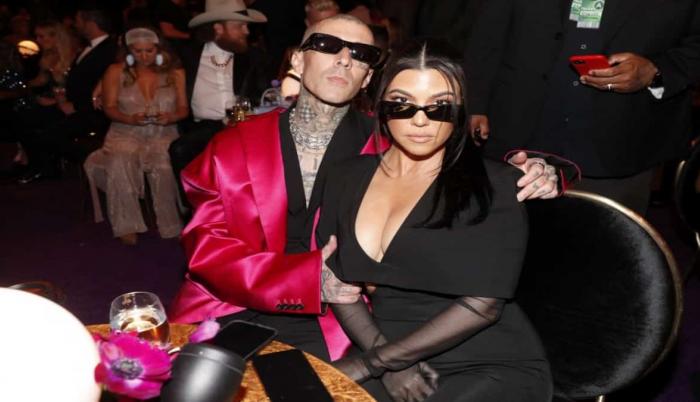 Kourtney Kardashian y Travis Barker