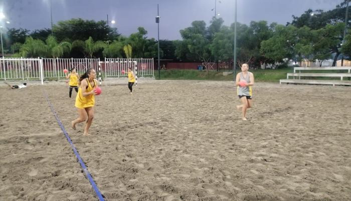 Balonmano playa Ecuador femenina