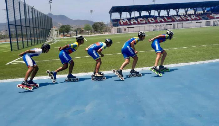 Ecuador patinaje de carreras 2022