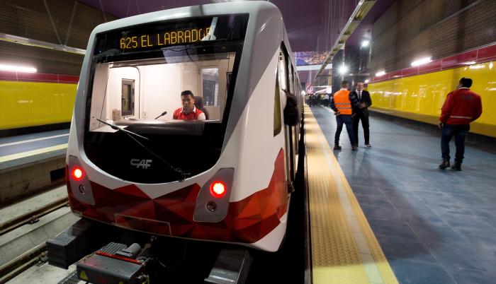 Vista del Metro de Quito. Foto de archivo.
