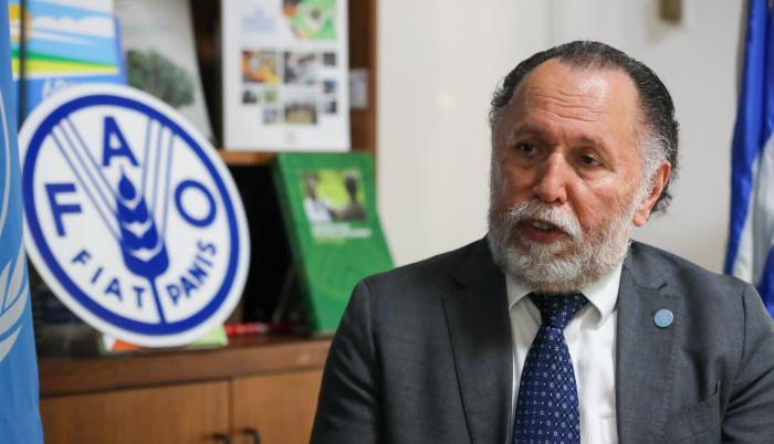 El representante de la FAO para Argentina y Uruguay, Tito Díaz