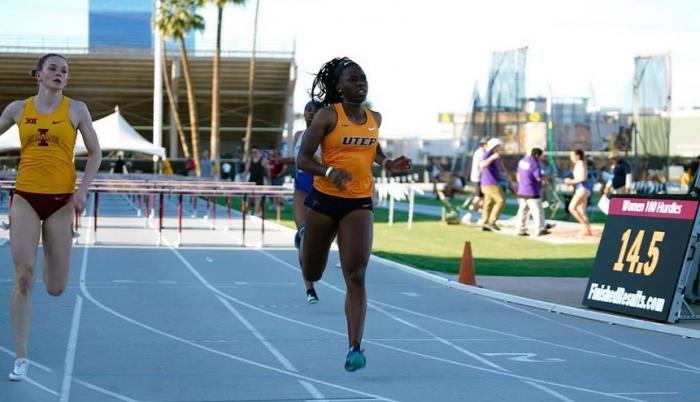 Maribel Caicedo 110 m vallas