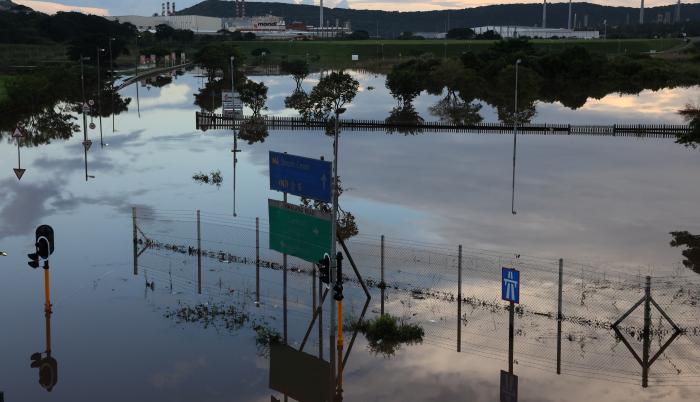 sudafrica inundaciones