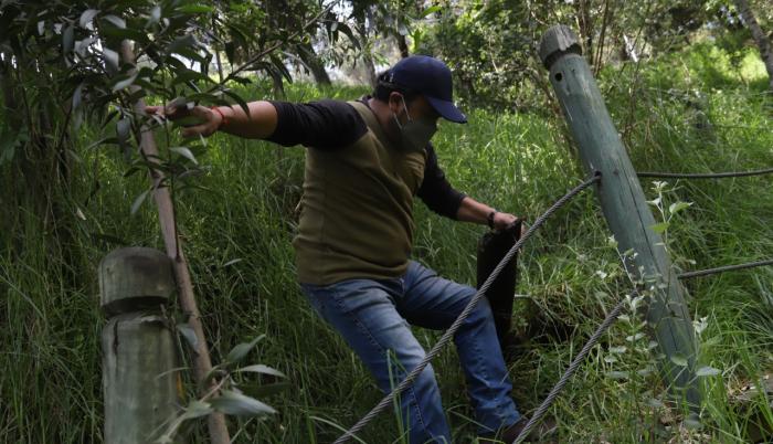 Quito- parque- descuido