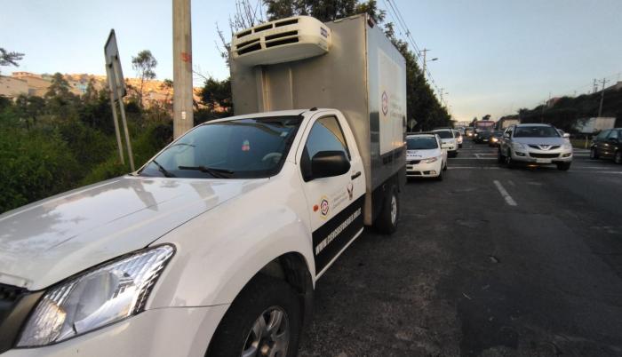 Miembros de Criminalística llegaron para levantar indicios y hasta el momento se supo que se trataría por un tema de drogas.