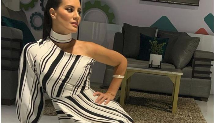 Carla Larrea, presentadora de Tv