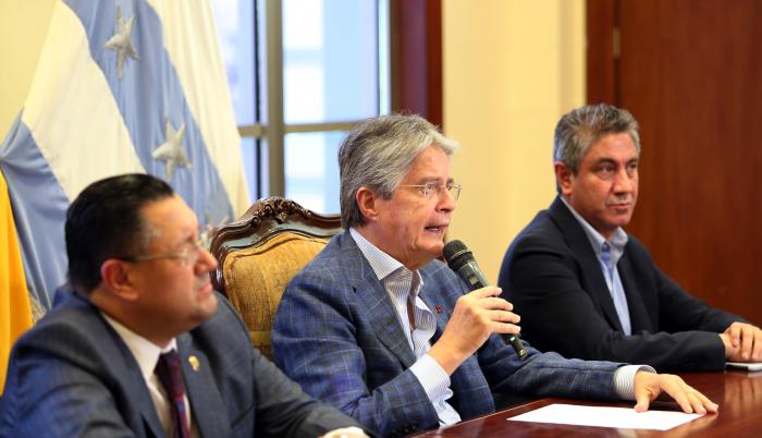 REUNION DE GUILLERMO LASSO CON LA CORTE NACIONAL DE JUSTICIA Y EL CONSEJO DE LA JUDICATURA