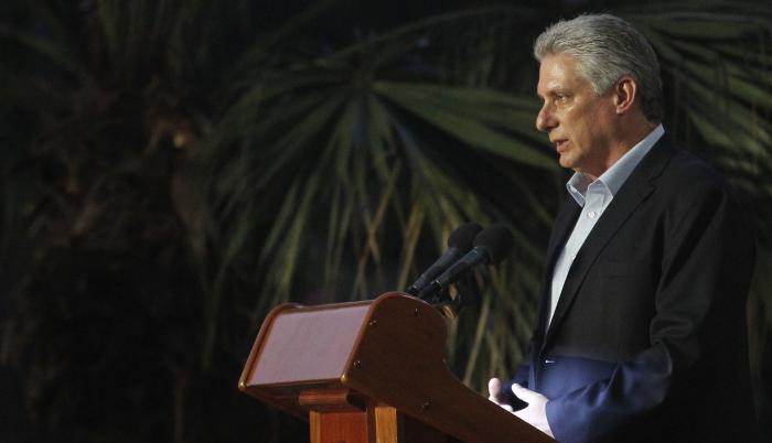 El presidente cubano, Miguel Díaz-Canel, en una fotografía de archivo.