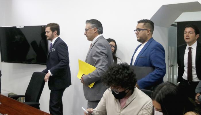El ministro de Gobierno reunido con las bancadas de la Asamblea Nacional