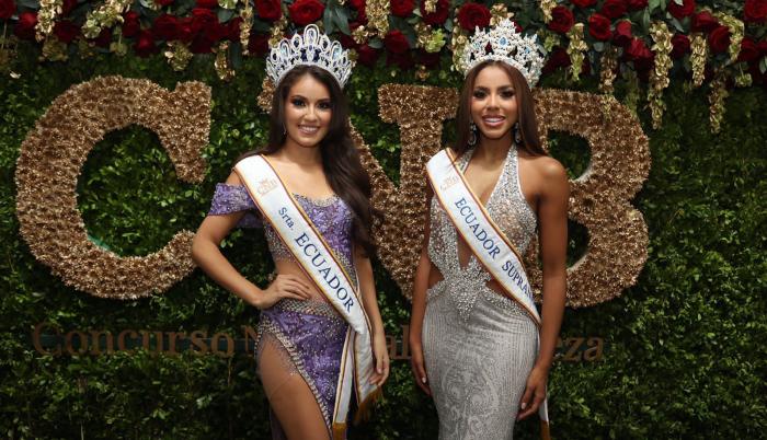 Annie Zambrano (Miss World) y Valery Carabalí (Miss Supranational). reinas 2022