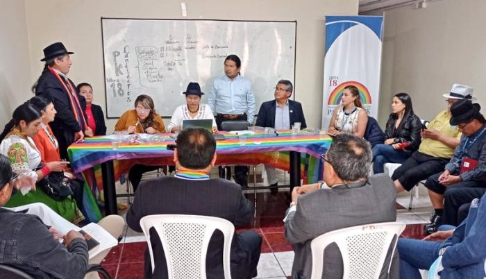 Salvador Quispe es el nuevo jefe de bancada de Pachakutik