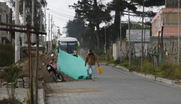 Calderón- calles- Quito
