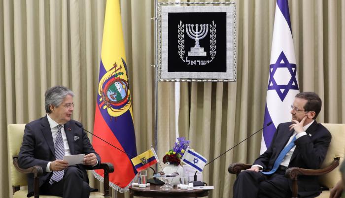 Isaac Herzog Guillermo Lasso