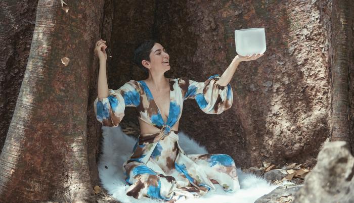 Cristina Bajaña, holística con cacao