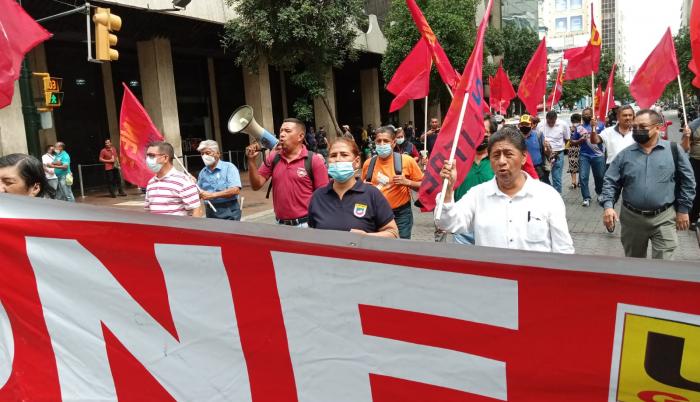 MARCHA UNE PARA EL ENVIO DE LA LOEI AL REGISTRO OFICIAL