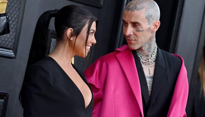 Kourtney Kardashian y Travis Barker
