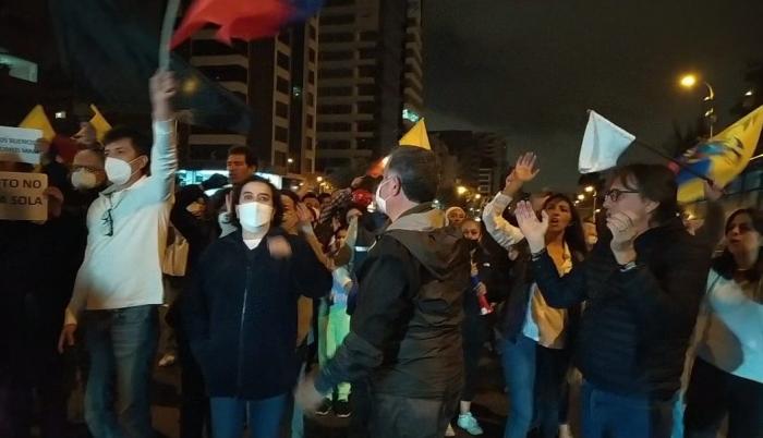 Protesta- Shyris- Quito