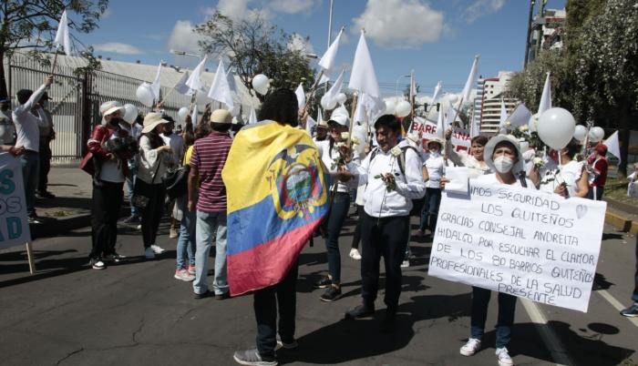 PROTESTAS QUITEÑOS