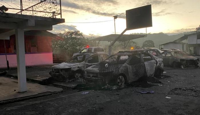 De acuerdo a la cifras, dicho enfrentamiento dejó 1 fallecido (manifestante), 6 Policías heridos, 3 policías retenidos, 18 policías desaparecidos, 18 vehículos de la Policía afectados (6 patrulleros), 1 UPC incendiada.