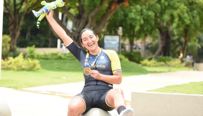 Myriam Núñez oro Juegos Bolivarianos
