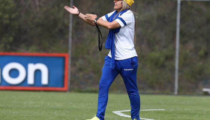 La seleccionadora femenina de Ecuador, la brasileña Emily Lima