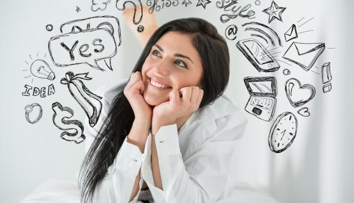 Los pensamientos positivos atraen cosas buenas