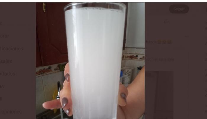 agua efervescente