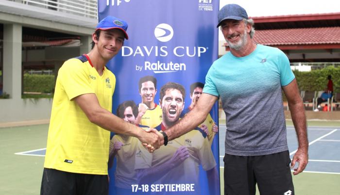 Andrés Andrade Copa Davis Ecuador