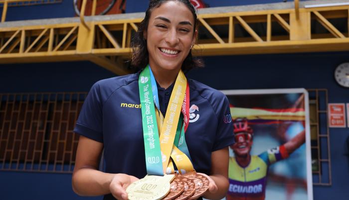 Gabriela Vargas patinaje oro World Games