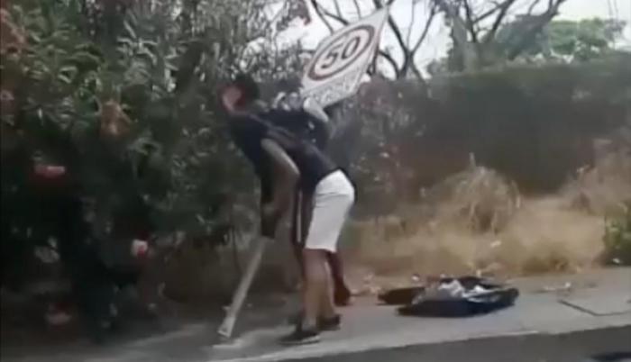 robo de señalética