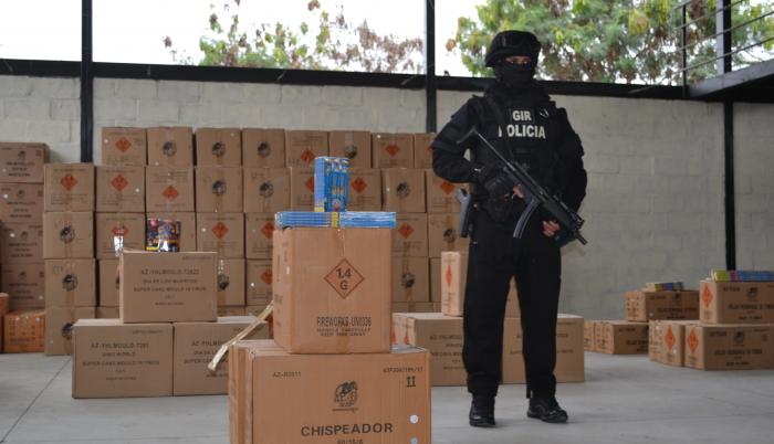 Referencia. Las autoridades policiales no cuentan con un protocolo interno que les permita tomar acciones, solo están encargados de custodiar los elementos que son incautados.