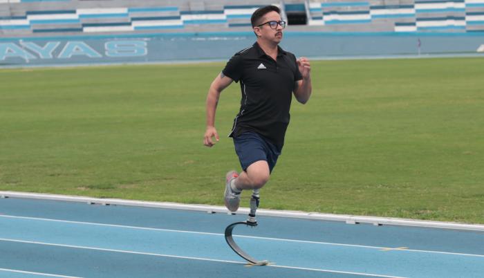 Marcelo Torres deportista paralímpico Ecuador